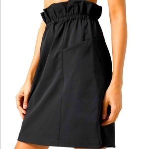 Lululemon Black Trip Taker Skirt Size 8